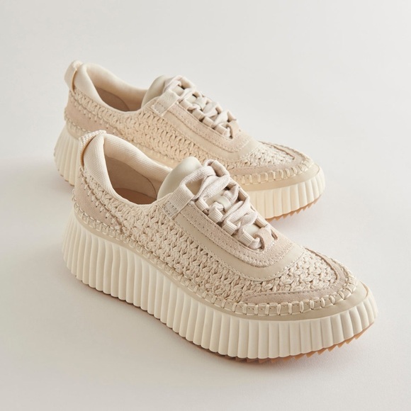 Dolce Vita Sandstone Knit Sneakers - Picture 1 of 6